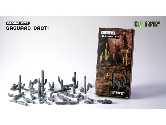 Gamers Grass Basing Bits - Saguaro Cacti