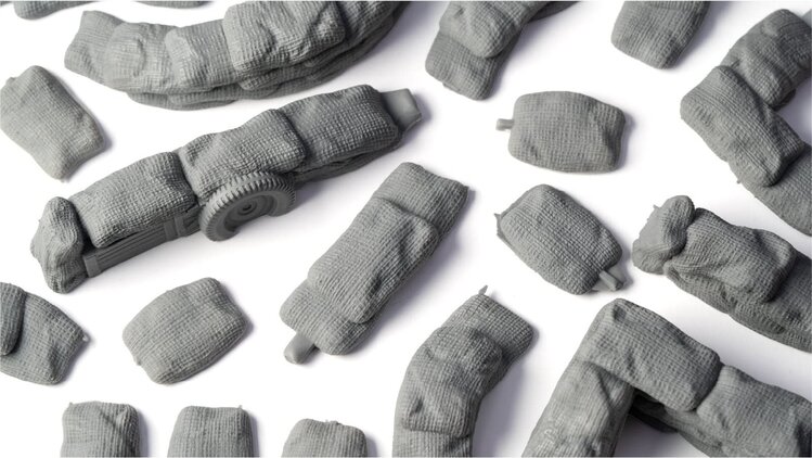 Gamers Grass Gamers Grass: Basing Bits - Sandbag Barricades