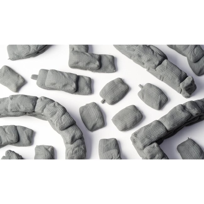 Gamers Grass Gamers Grass: Basing Bits - Sandbag Barricades