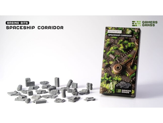 Gamers Grass Basing Bits - Spaceship Corridor
