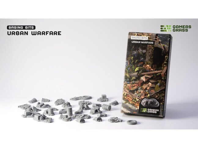 Gamers Grass Basing Bits - Urban Warfare