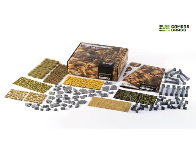 Gamers Grass Basing Box - Mediterranean Temple