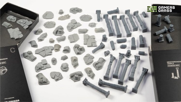 Gamers Grass Gamers Grass: Basing Box - Mediterranean Temple