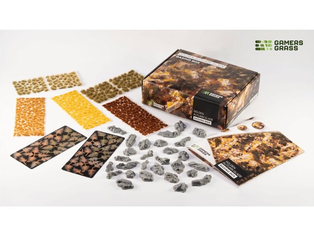 Gamers Grass Basing Box - Golden Autumn Glade