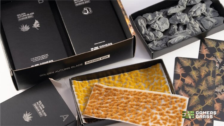 Gamers Grass Gamers Grass: Basing Box - Golden Autumn Glade