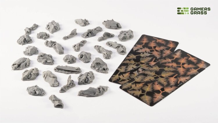 Gamers Grass Gamers Grass: Basing Box - Golden Autumn Glade