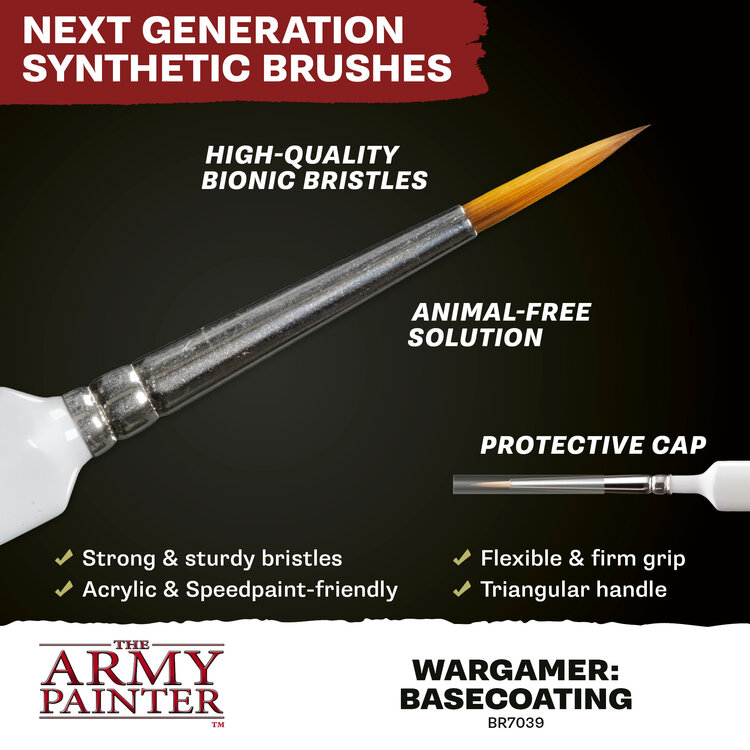 The Army Painter The Army Painter - Brush - Wargamer: Basecoating