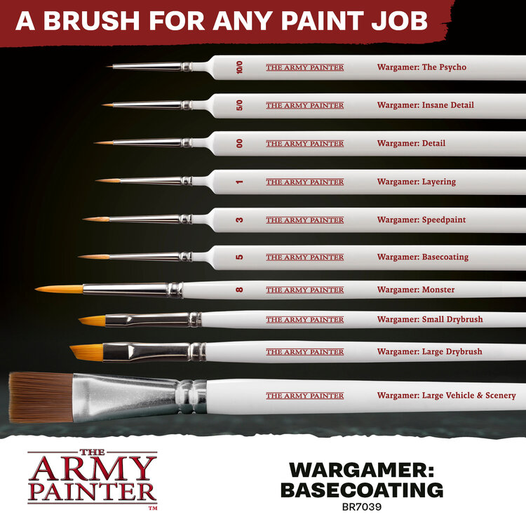 The Army Painter The Army Painter - Brush - Wargamer: Basecoating
