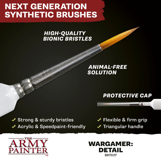 The Army Painter The Army Painter - Brush - Wargamer: Detail