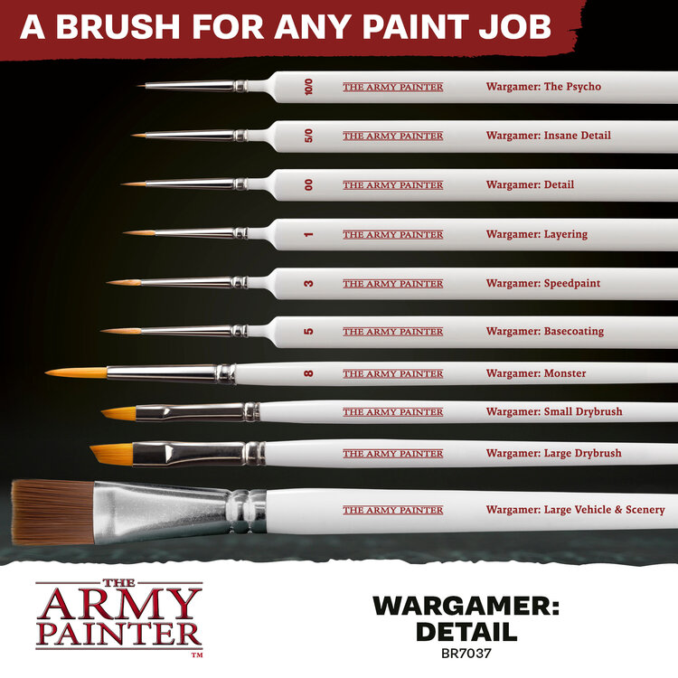 The Army Painter The Army Painter - Brush - Wargamer: Detail