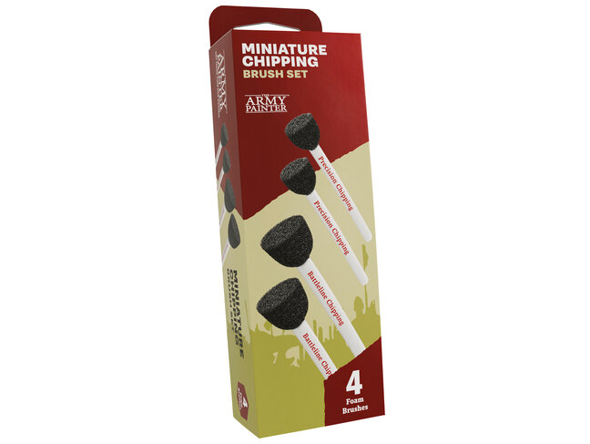 The Army Painter Miniature Chipping - Brush Set