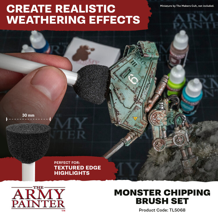 The Army Painter The Army Painter: Monster Chipping - Brush Set
