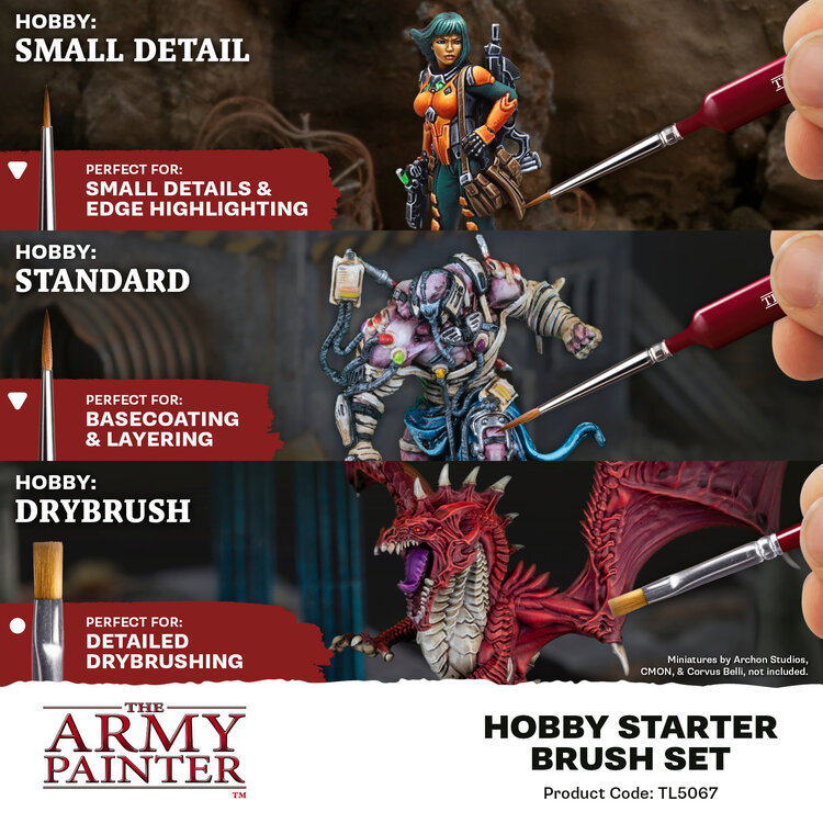 The Army Painter The Army Painter: Hobby Starter - Brush Set