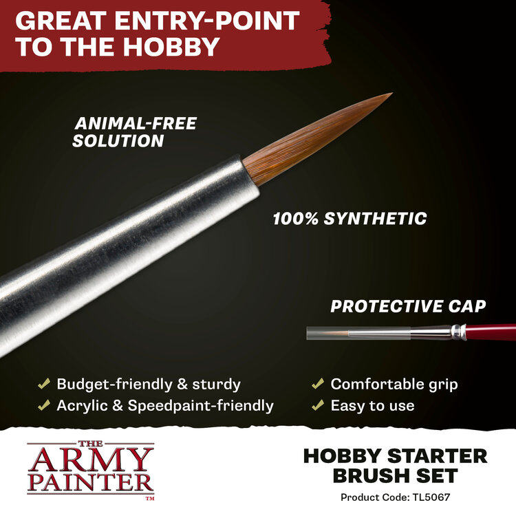 The Army Painter The Army Painter: Hobby Starter - Brush Set