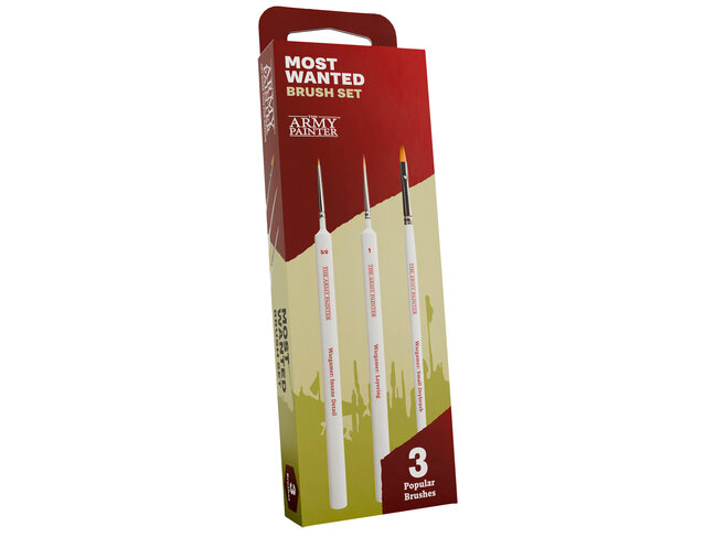 The Army Painter Most Wanted - Brush Set