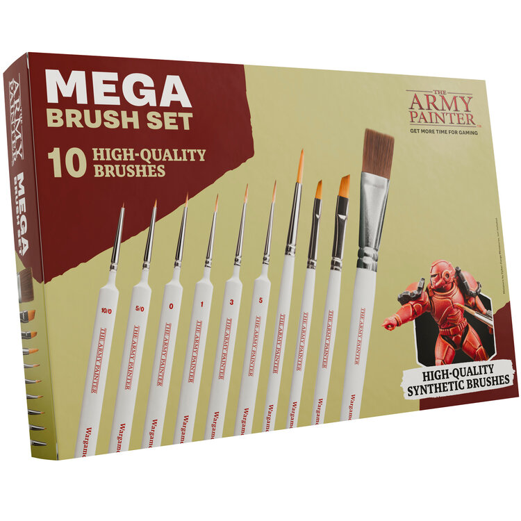 The Army Painter The Army Painter: Mega - Brush Set