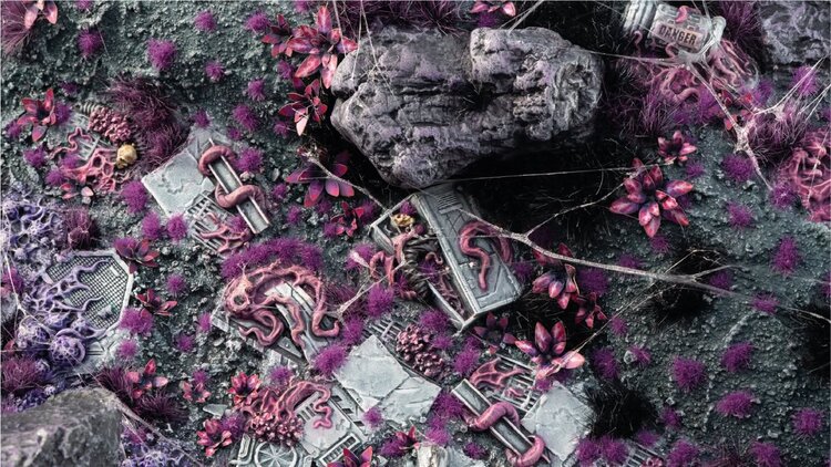 Gamers Grass Gamers Grass: Basing Box - Purple Swarm