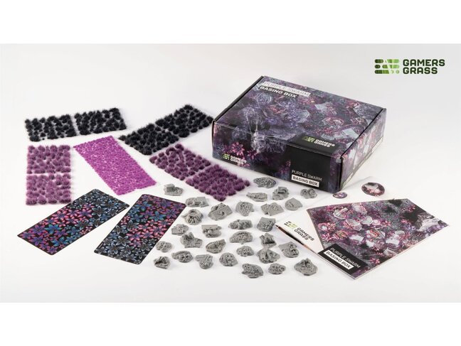 Gamers Grass Basing Box - Purple Swarm