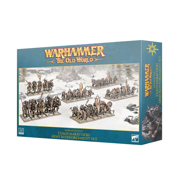 Games Workshop Warhammer Warhammer The Old World - Warriors of Chaos: Chaos Marauders Army Reinforcement Set