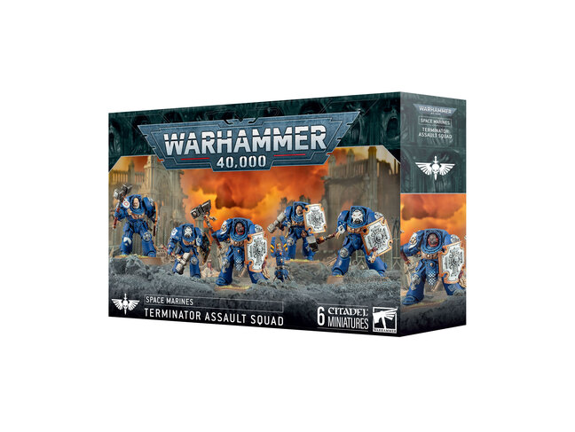 Games Workshop Warhammer Space Marines: Terminator Assault Squad