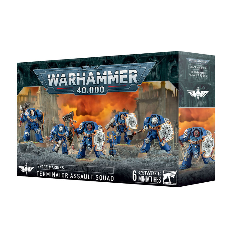 Games Workshop Warhammer Warhammer 40000 - Space Marines: Terminator Assault Squad