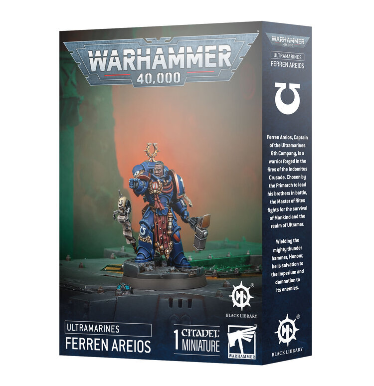 Games Workshop Warhammer Warhammer 40000 - Space Marines: Ultramarines - Ferren Areios