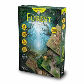 PWork Wargames The Forest - RPG Modular Map Tiles