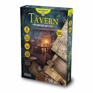 PWork Wargames The Tavern - RPG Modular Map Tiles