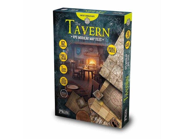 PWork Wargames The Tavern - RPG Modular Map Tiles
