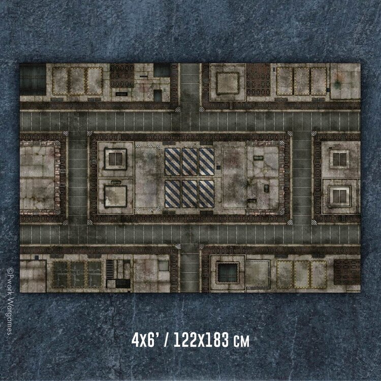 PWork Wargames PWork Wargames: Urban Sector (48"x72")