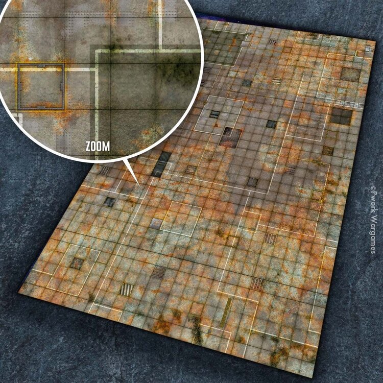 PWork Wargames PWork Wargames: The Underhive (48"x72")