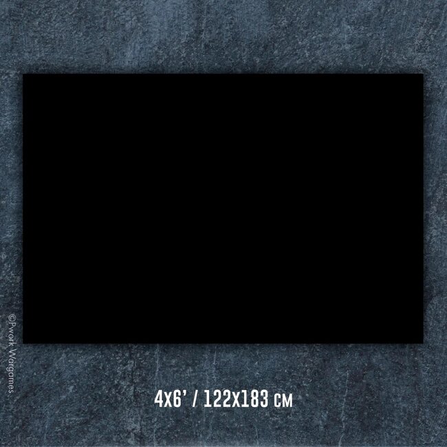 PWork Wargames PWork Wargames: Paint it Black (48"x72")