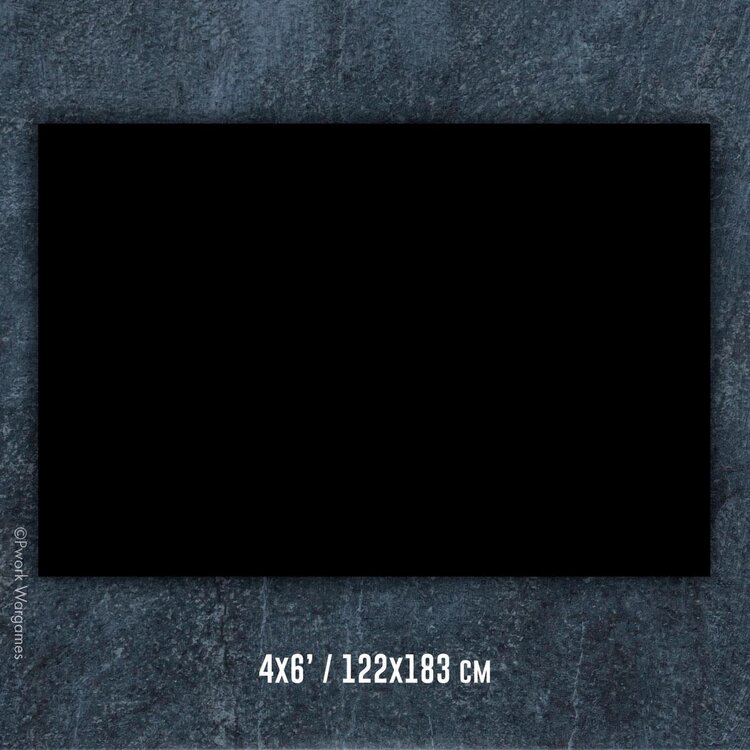 PWork Wargames PWork Wargames: Paint it Black (48"x72")