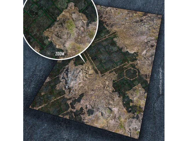 PWork Wargames Necropolis (48"x72")