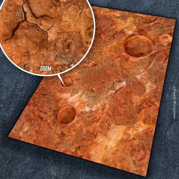 PWork Wargames PWork Wargames: Lands of Mars (48"x72")