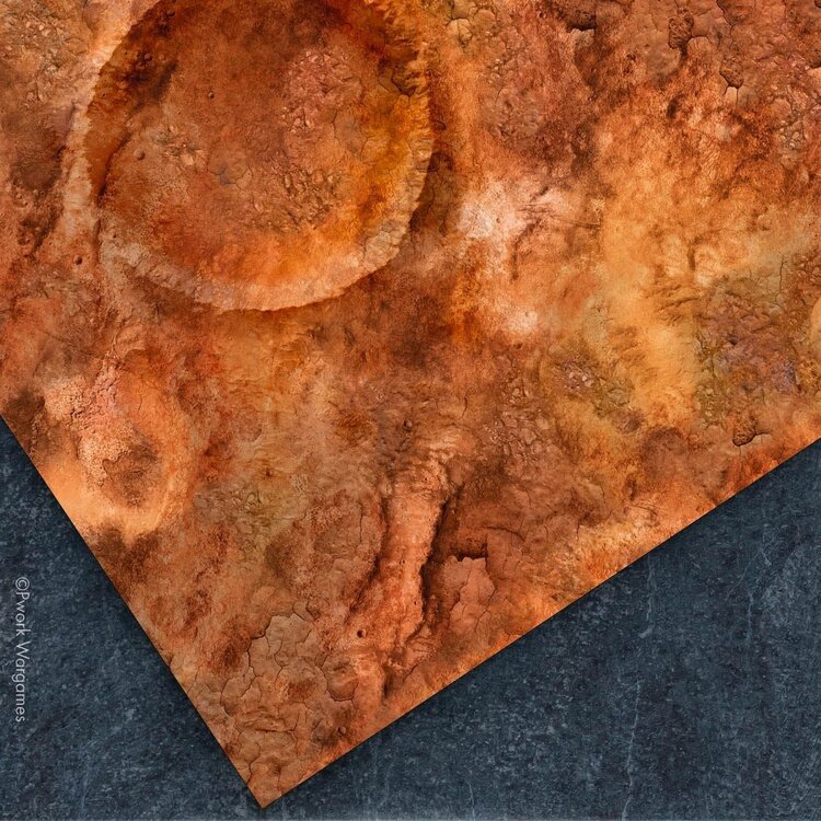 PWork Wargames PWork Wargames: Lands of Mars (48"x72")