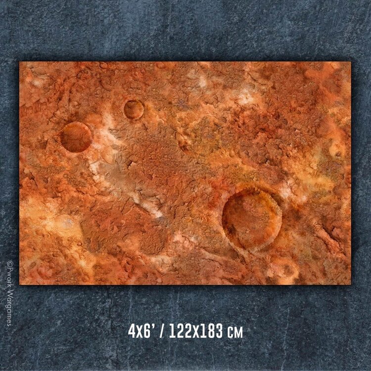 PWork Wargames PWork Wargames: Lands of Mars (48"x72")