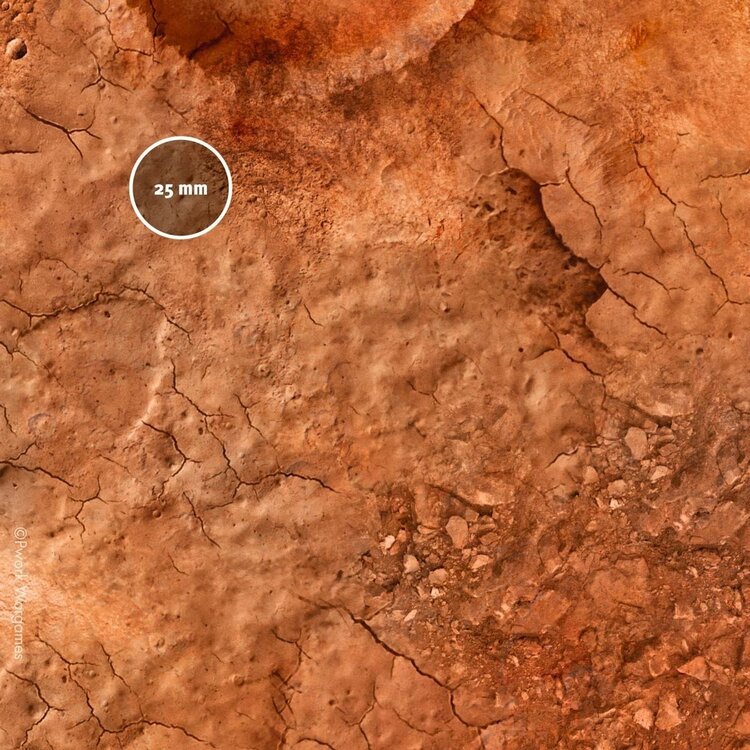 PWork Wargames PWork Wargames: Lands of Mars (48"x72")