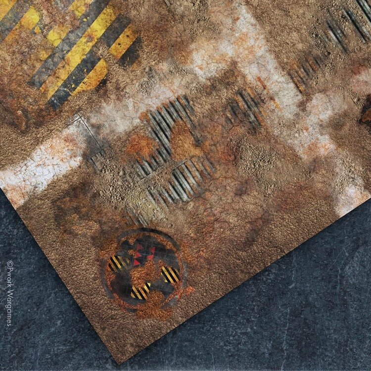 PWork Wargames PWork Wargames: Industrial Ruins (48"x72")