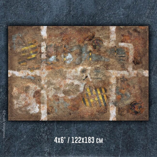 PWork Wargames PWork Wargames: Industrial Ruins (48"x72")