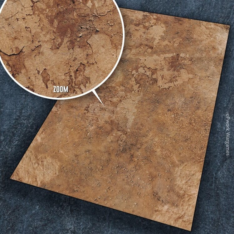 PWork Wargames PWork Wargames: Badlands (48"x72")