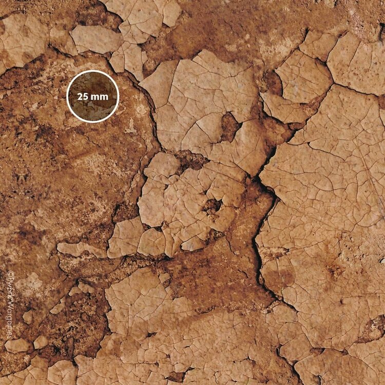 PWork Wargames PWork Wargames: Badlands (48"x72")