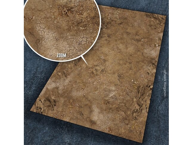 PWork Wargames Arid Plain (48"x72")