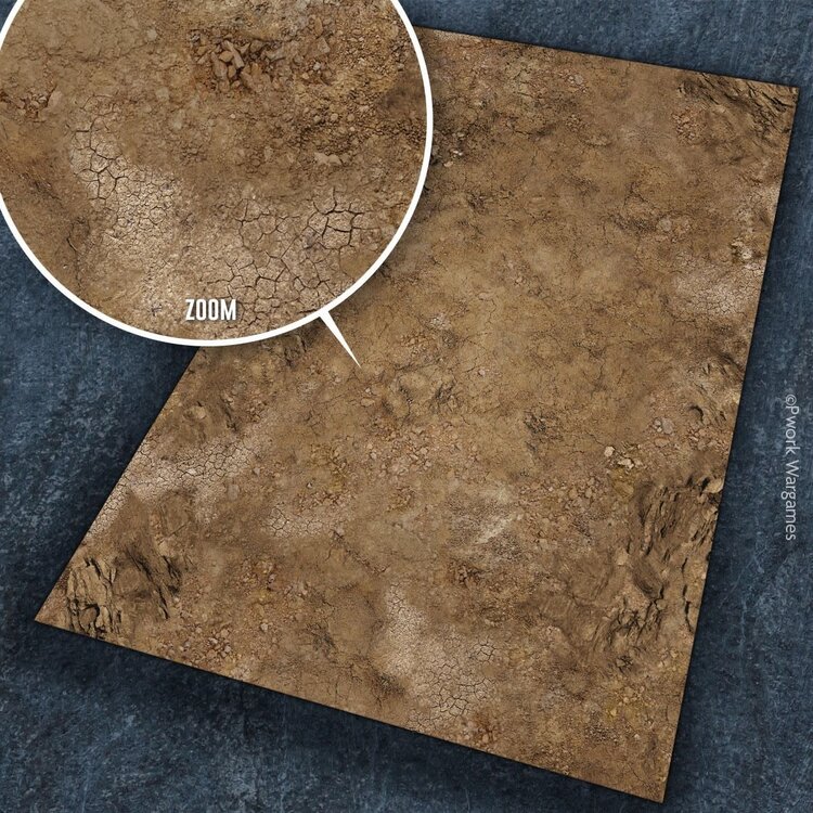 PWork Wargames PWork Wargames: Arid Plain (48"x72")