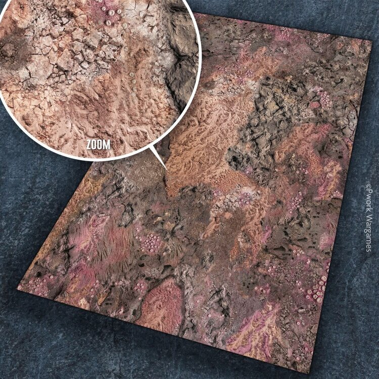 PWork Wargames PWork Wargames: Alien Planet (48"x72")