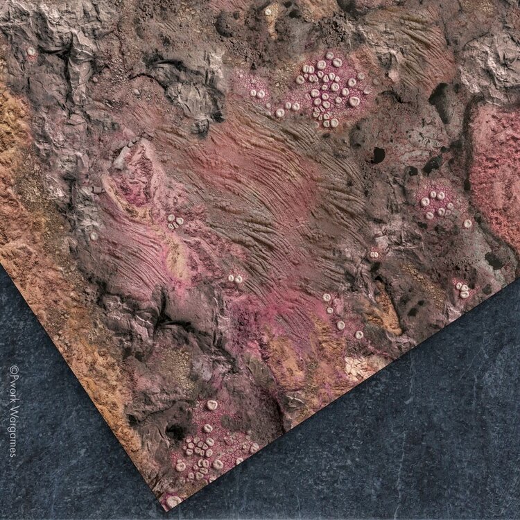 PWork Wargames PWork Wargames: Alien Planet (48"x72")