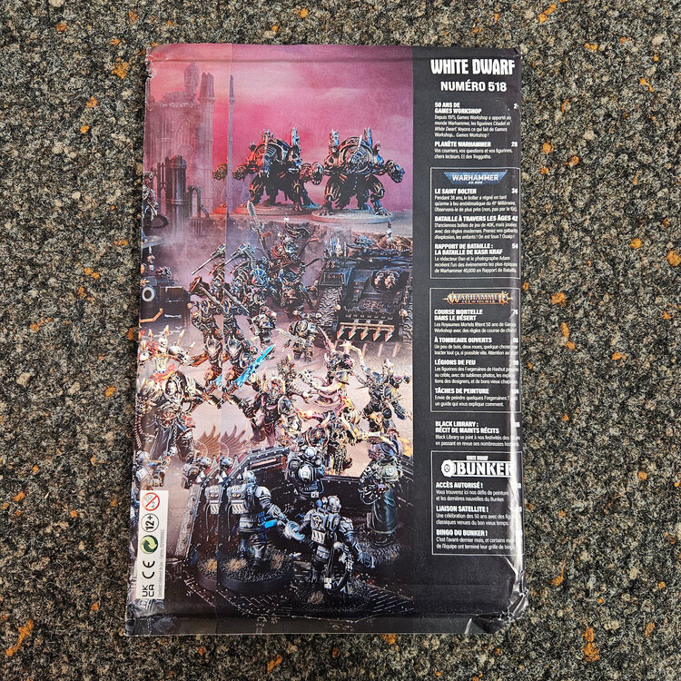 Games Workshop Warhammer Warhammer: White Dwarf - Numéro 518 (fra)
