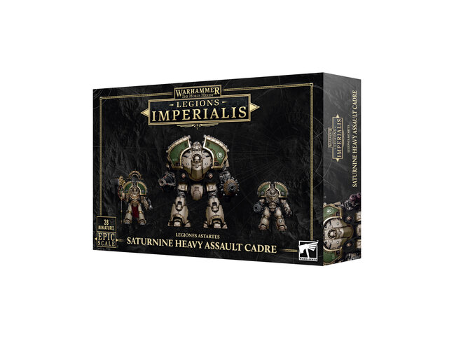 Games Workshop Warhammer Legions Imperialis: Saturnine Heavy Assault Cadre