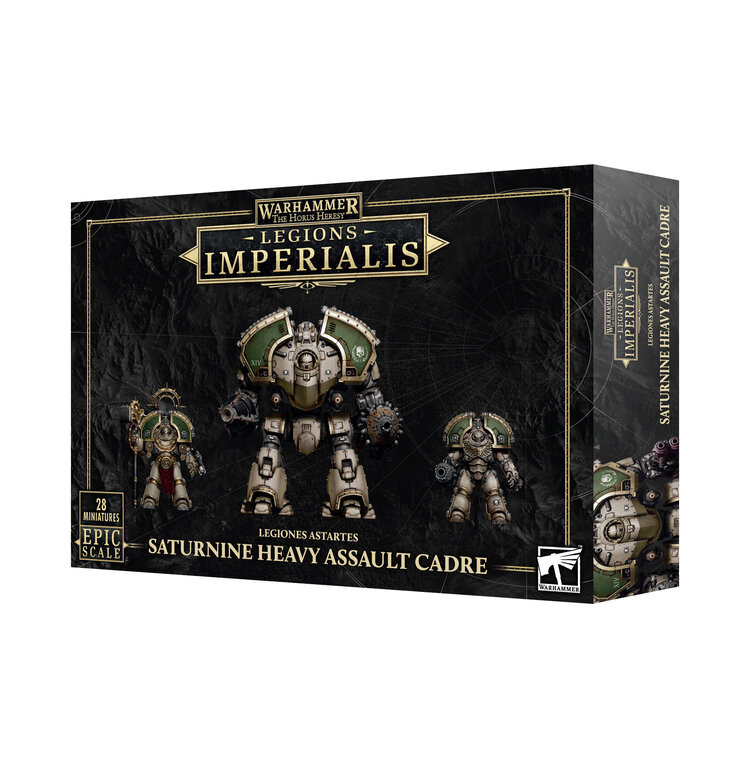 Games Workshop Warhammer Warhammer The Horus Heresy - Legions Imperialis: Legiones Astartes - Saturnine Heavy Assault Cadre