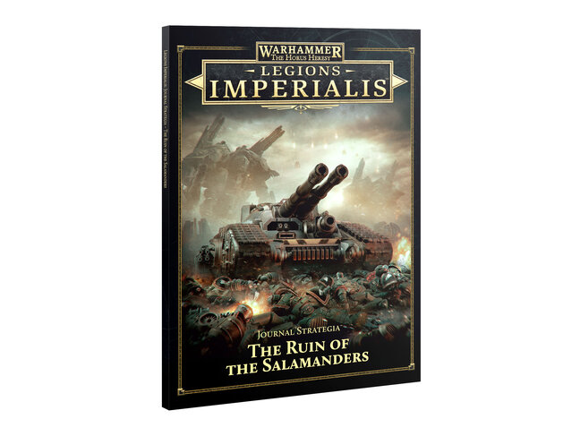 Games Workshop Warhammer Legions Imperialis: Journal Strategia - The Ruin of the Salamanders (eng)